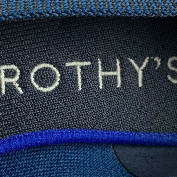 Rothys Teal Python Point Flats 9 Retired - Picture 8 of 8